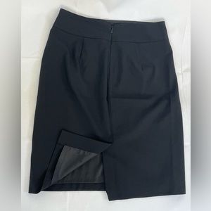 Banana Republic black a-line skirt. Size 4